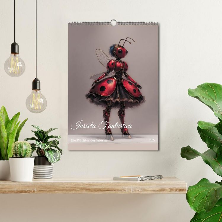 Produktbild: Insecta Fantastica (Wandkalender 2027 DIN A3 hoch), CALVENDO Monatskalender
