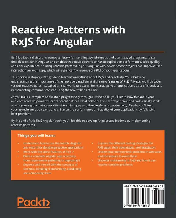 Produktbild: Reactive Patterns with RxJS for Angular