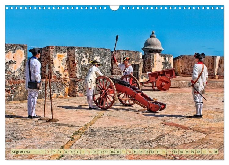 Produktbild: Reise in die Karibik - von den Bahamas bis Aruba (Wandkalender 2026 DIN A3 quer), CALVENDO Monatskalender