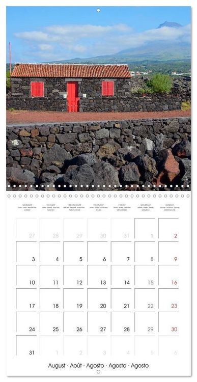 Produktbild: Beautiful Azores (Wall Calendar 2026 12 &times; 12 Inch) CALVENDO 12 Month Wall Calendar