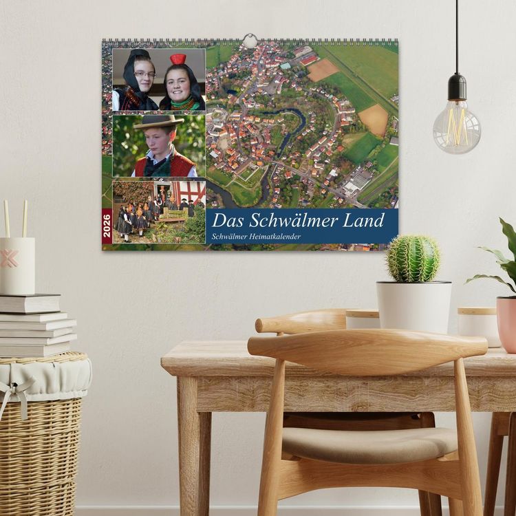 Produktbild: Das Schw&auml;lmer Land (Wandkalender 2026 DIN A3 quer), CALVENDO Monatskalender