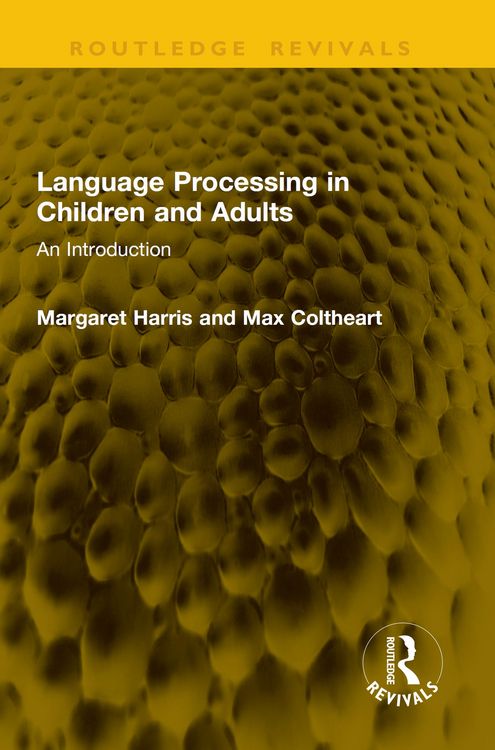 Produktbild: Language Processing in Children and Adults