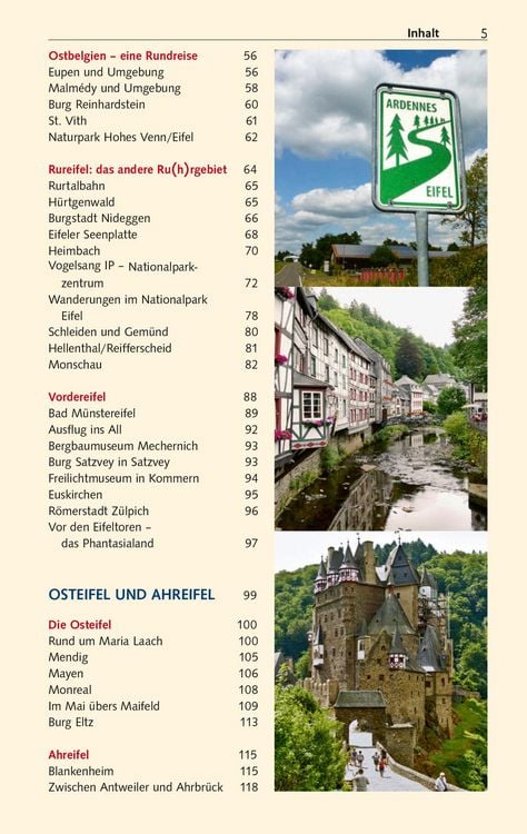 Produktbild: TRESCHER Reisef&uuml;hrer Eifel