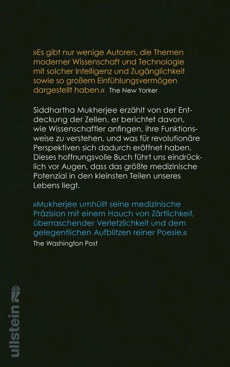 Produktbild: Das Lied der Zelle