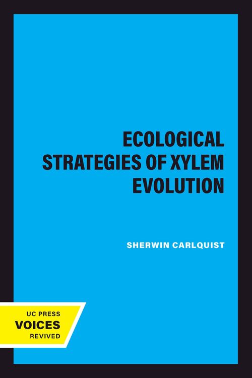 Produktbild: Ecological Strategies of Xylem Evolution