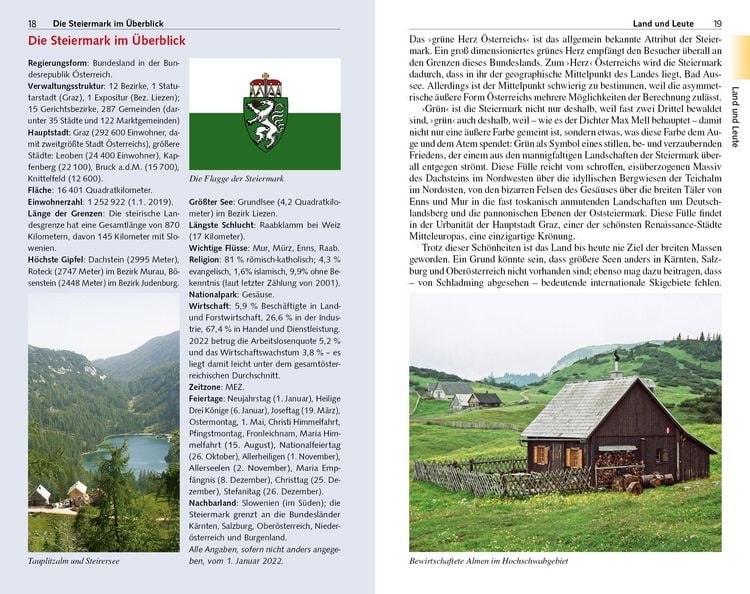 Produktbild: TRESCHER Reisef&uuml;hrer Steiermark