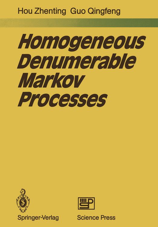 Produktbild: Homogeneous Denumerable Markov Processes