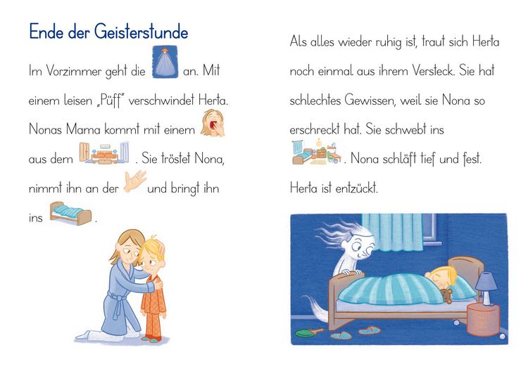 Produktbild: LESEZUG/Vor- und Mitlesen: Nachts, wenn sich Gespenster gruseln
