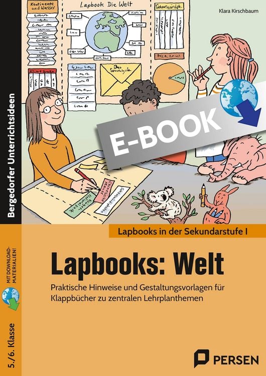 Produktbild: Lapbooks: Welt - 5./6. Klasse