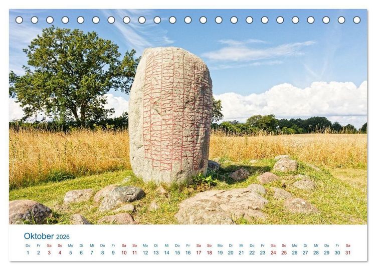 Produktbild: &Ouml;land - Schwedens Insel der Sonne und des Windes (Tischkalender 2026 DIN A5 quer), CALVENDO Monatskalender