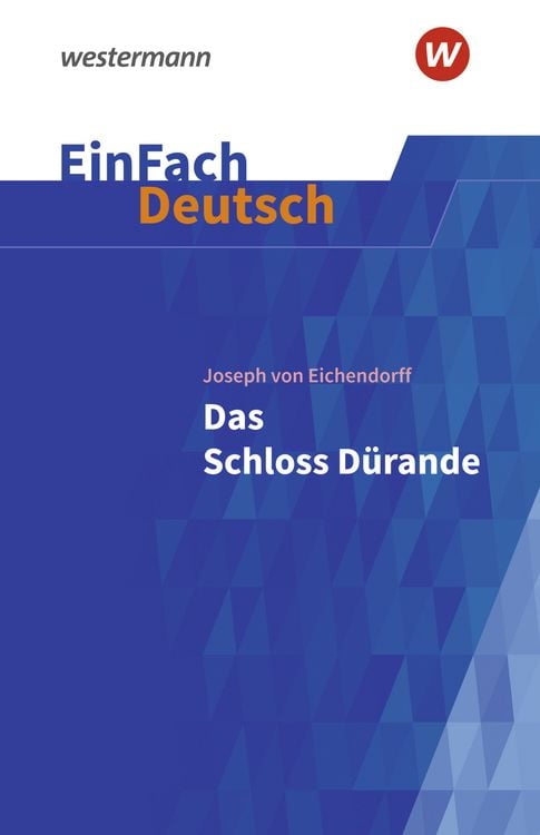 Produktbild: Eichendorff: Schloss Dürande/EinFach Dt. Textausg.