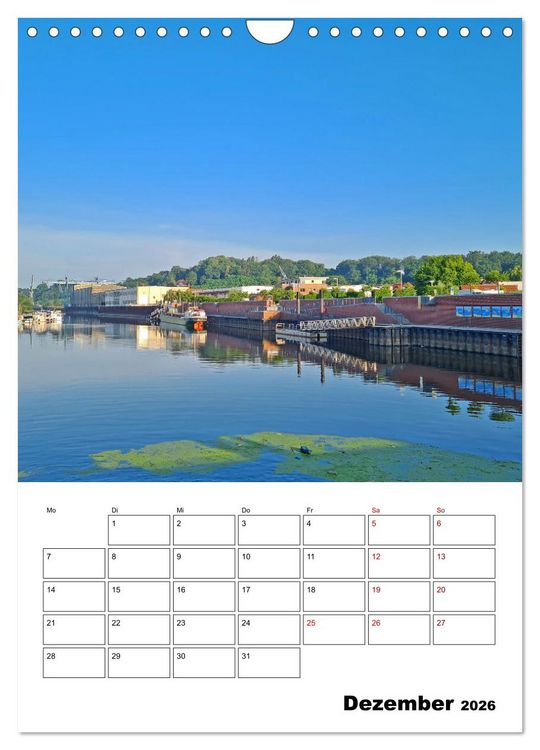 Produktbild: Boizenburg am Elberadweg (Wandkalender 2026 DIN A4 hoch), CALVENDO Monatskalender