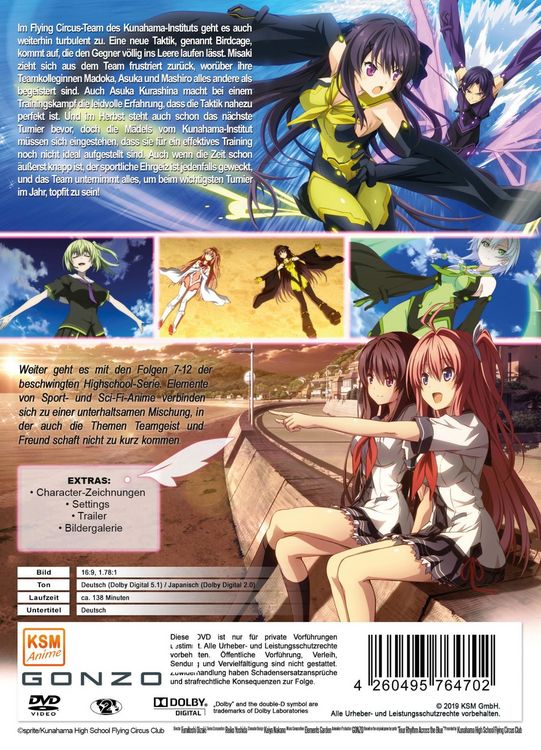 Produktbild: Aokana - Four Rhythm Across the Blue - Volume 2: Episode 07-12