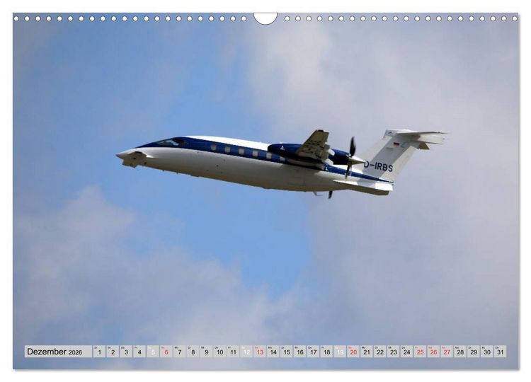 Produktbild: Flugzeuge - Starts und Landeanfl&uuml;ge (Wandkalender 2026 DIN A3 quer), CALVENDO Monatskalender