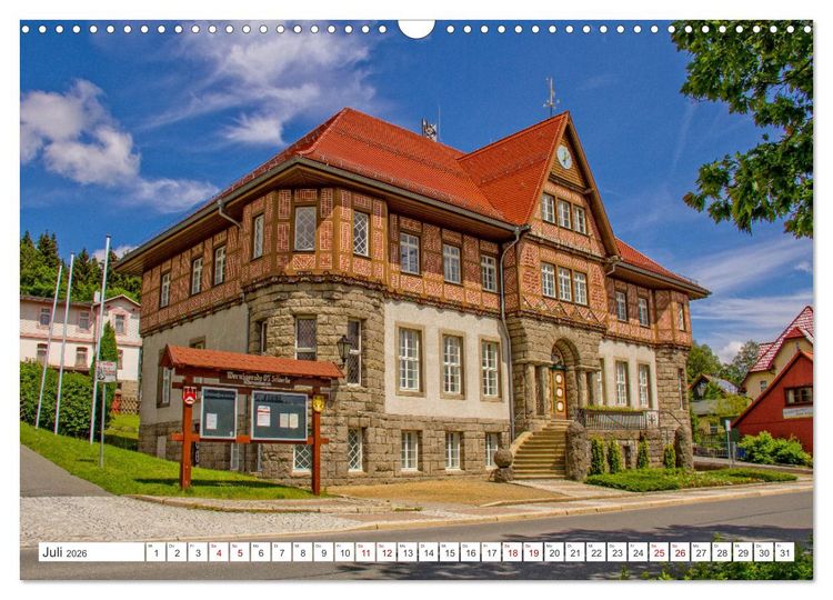 Produktbild: Schierke am Brocken - Die sch&ouml;nste Ortschaft unterhalb des Brockengipfels (Wandkalender 2026 DIN A3 quer), CALVENDO Monatskalender