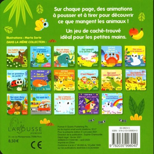 Produktbild: Qui mange quoi ?