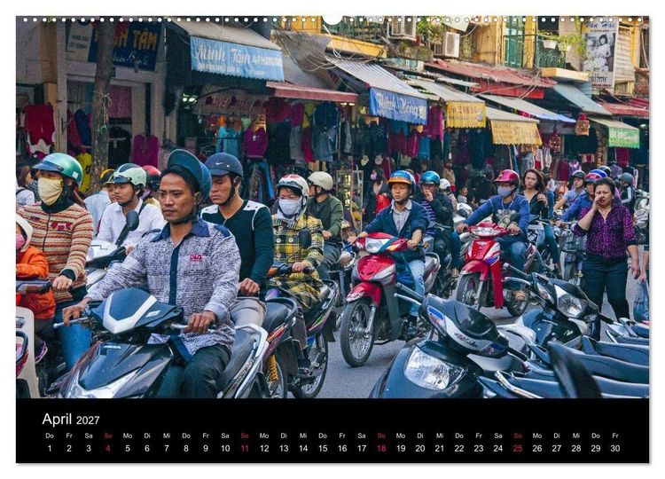 Produktbild: Vietnam (Wandkalender 2027 DIN A2 quer), CALVENDO Monatskalender