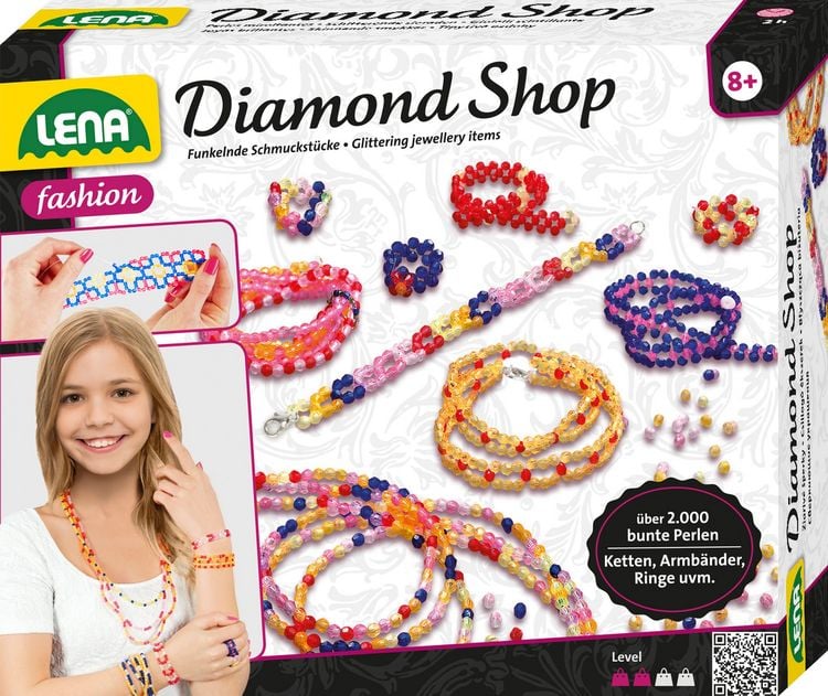 Produktbild: Lena Design Studio: Diamond Shop, Kunststoff Perlen