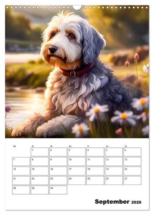 Produktbild: Aussiedoodle - Hunde zum Liebhaben (Wandkalender 2026 DIN A3 hoch), CALVENDO Monatskalender