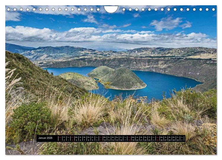 Produktbild: Ecuador (Wandkalender 2026 DIN A4 quer), CALVENDO Monatskalender