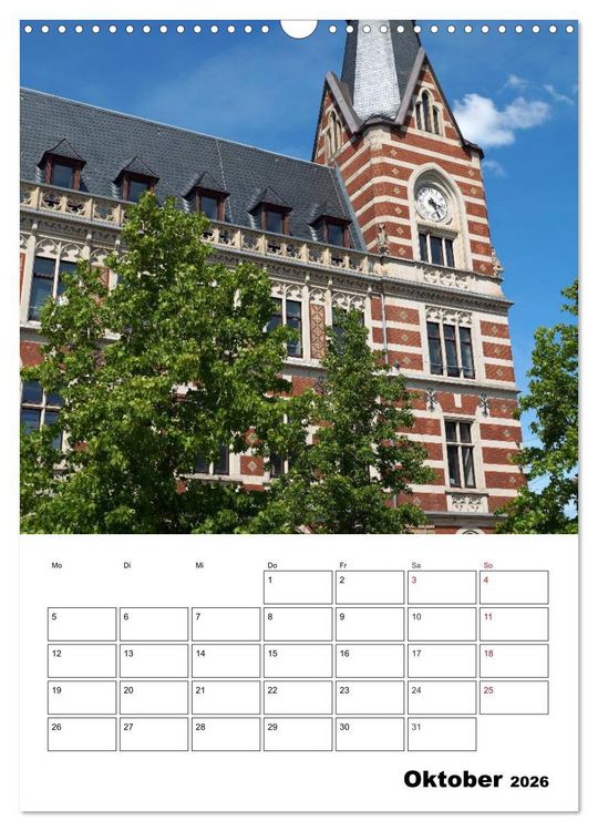 Produktbild: Mein Erfurt (Wandkalender 2026 DIN A3 hoch), CALVENDO Monatskalender