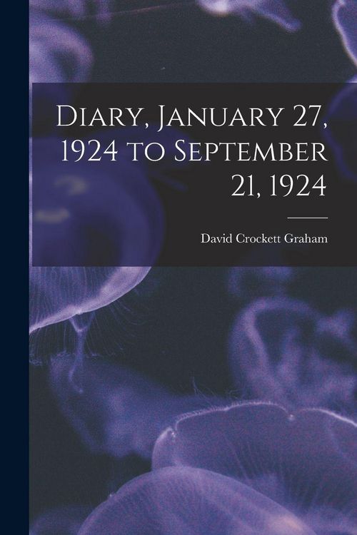 Produktbild: Diary, January 27, 1924 to September 21, 1924