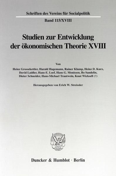 Produktbild: Knut Wicksell als &Ouml;konom.
