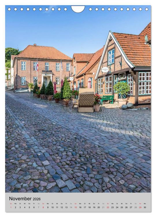 Produktbild: HOLSTEINISCHE SCHWEIZ Charmante Orte (Wandkalender 2026 DIN A4 hoch), CALVENDO Monatskalender