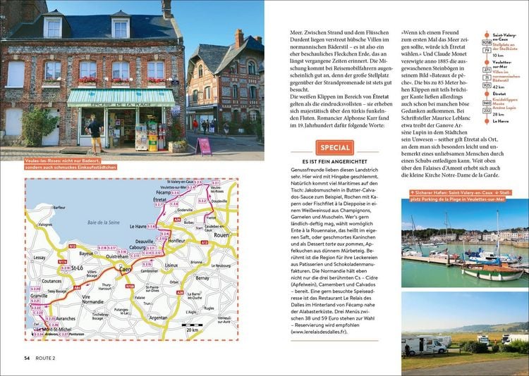Produktbild: Frankreich mit dem Wohnmobil Die sch&ouml;nsten Routen von der Normandie &uuml;ber die C&ocirc;te d&rsquo;Azur nach Korsika