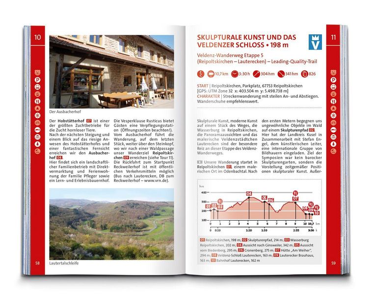 Produktbild: KOMPASS Wanderf&uuml;hrer Nordpf&auml;lzer Bergland, Rheinhessen, 50 Touren
