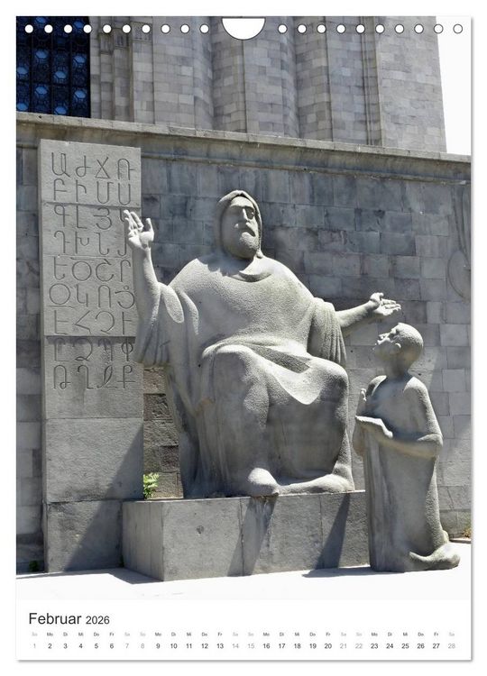 Produktbild: Armenien KULT.P - Kultur - Kl&ouml;ster - Landschaften - Seidenstra&szlig;e (Wandkalender 2026 DIN A4 hoch), CALVENDO Monatskalender