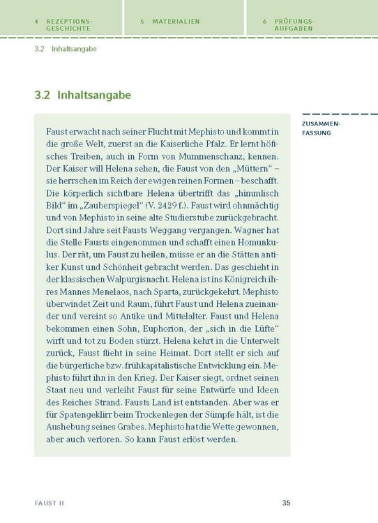 Produktbild: Faust II von Johann Wolfgang von Goethe