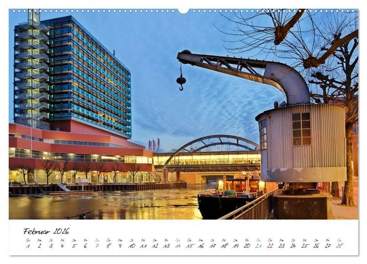 Produktbild: Unser buntes Bergedorf (hochwertiger Premium Wandkalender 2026 DIN A2 quer), Kunstdruck in Hochglanz