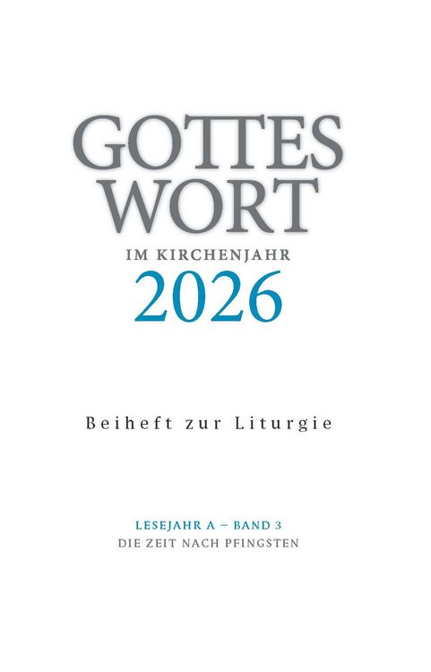Produktbild: Gottes Wort im Kirchenjahr