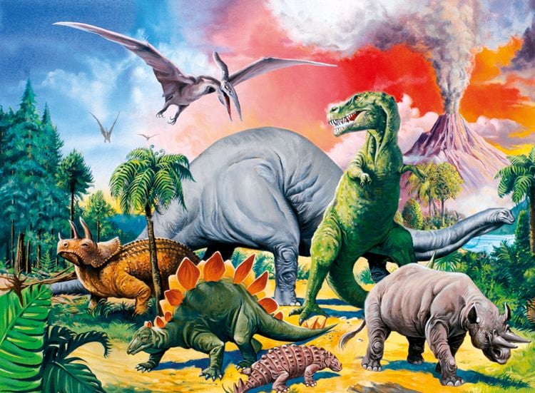 Produktbild: Ravensburger 10957 - Unser Dinosaurier, Puzzle