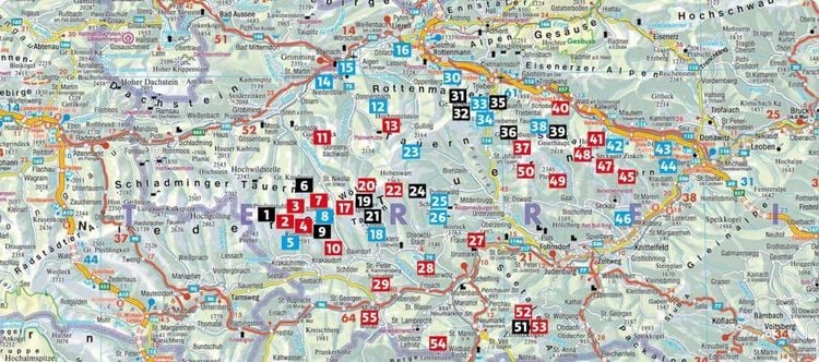 Produktbild: ROTHER Wanderf&uuml;hrer Steirische Niedere Tauern