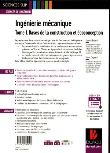 Produktbild: Ing&eacute;nierie m&eacute;canique : transmission de puissance
