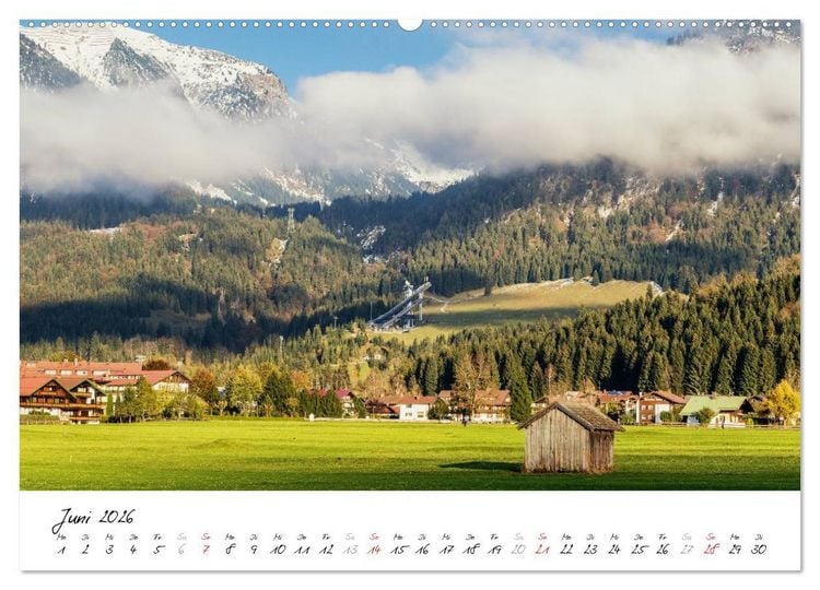 Produktbild: Erlebnis Oberallg&auml;u (Wandkalender 2026 DIN A2 quer), CALVENDO Monatskalender