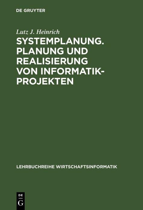 Produktbild: Systemplanung. Planung und Realisierung von Informatik-Projekten