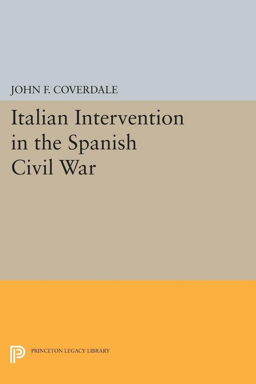 Produktbild: Italian Intervention in the Spanish Civil War