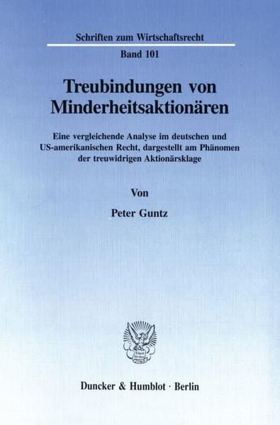 Produktbild: Treubindungen von Minderheitsaktion&auml;ren.