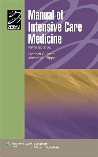 Produktbild: Manual of Intensive Care Medicine