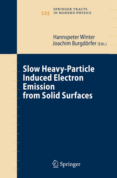 Produktbild: Slow Heavy-Particle Induced Electron Emission from Solid Surfaces