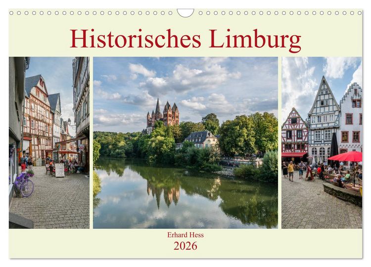 Produktbild: Historisches Limburg (Wandkalender 2026 DIN A3 quer), CALVENDO Monatskalender