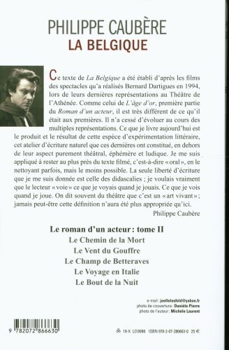 Produktbild: Le roman d'un acteur