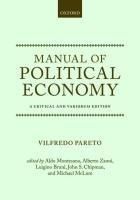 Produktbild: Pareto, V: Manual of Political Economy