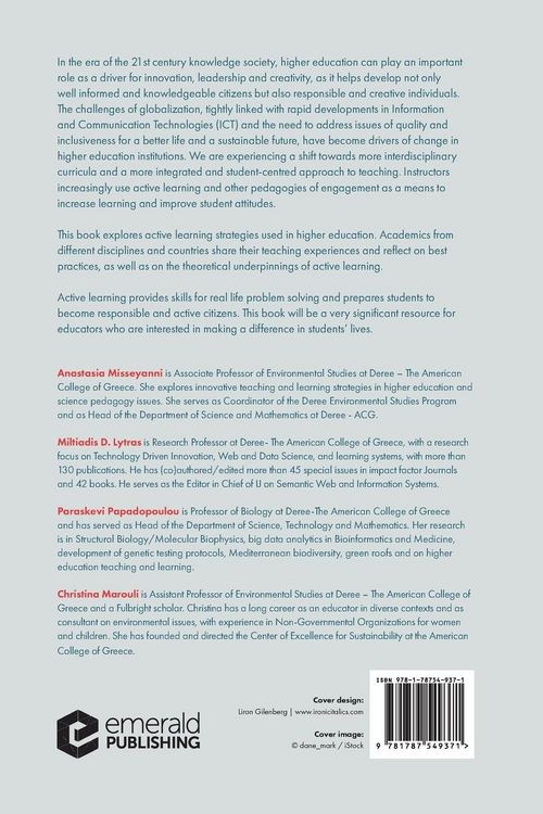 Produktbild: Active Learning Strategies in Higher Education