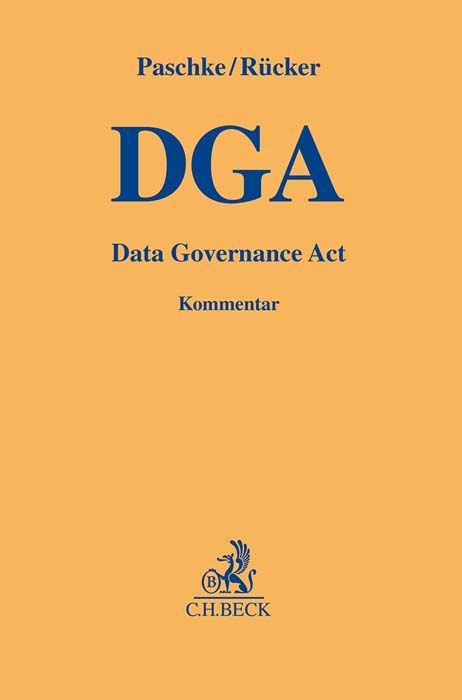 Produktbild: Data Governance Act. DGA