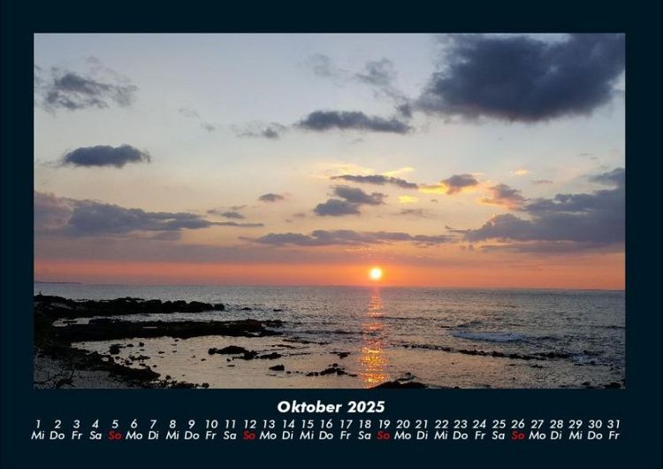 Produktbild: Sehnsucht nach Meer 2025 Fotokalender DIN A4
