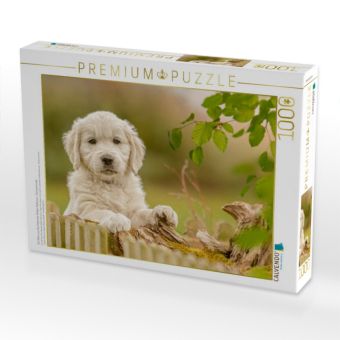 Produktbild: CALVENDO Puzzle Ein Motiv aus dem Kalender Golden Retriever... Herzenshunde | 1000 Teile Lege-Gr&ouml;&szlig;e 64x48cm Foto-Puzzle f&uuml;r gl&uuml;ckliche Stunden